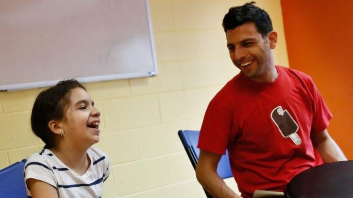 Jubilation Fellow David Freeman with student
